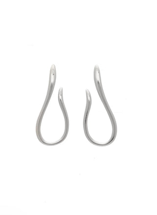 Sarah Mulder Ascent Earrings in Rhodium