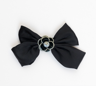 Lyla + Luxe Black Hair Clip/ Brooch