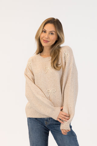 Lyla + Luxe Bows Pullover