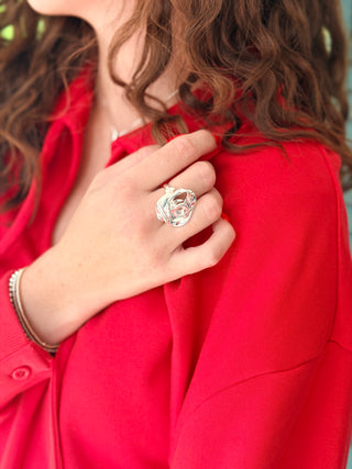 Pilgrim Inner Ring in Silver