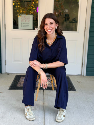 FRNCH Wells Wide Leg Pant