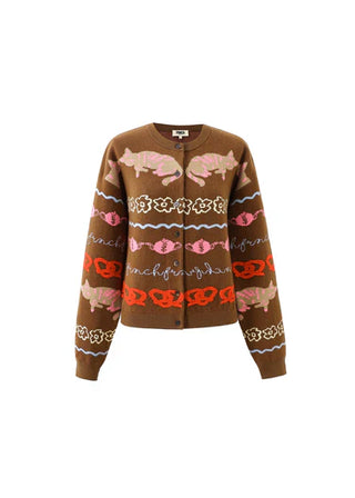 FRNCH Abyssin Cardigan
