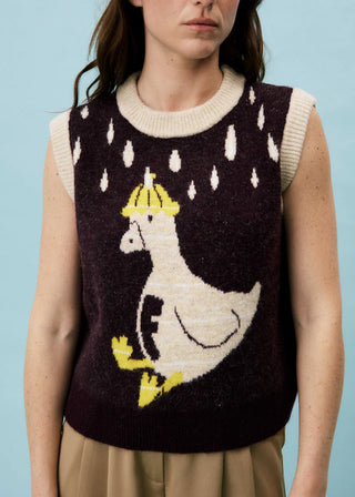 FRNCH Arber Sleeveless Sweater