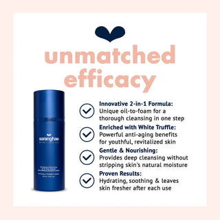 Saranghae Nourishing & Moisturizing Oil & Foaming Cleanser