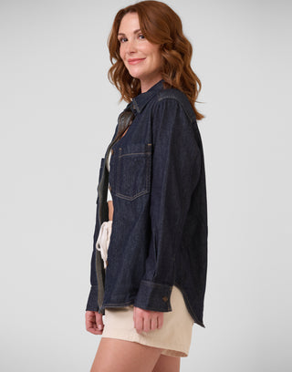 Yoga Denim Jean Shirt