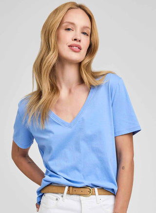 Gentle Fawn Lucy Cotton Tee in Bluebell