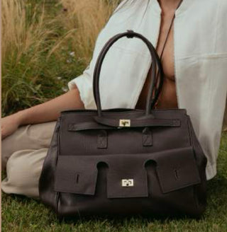 Mathilde Pontiac Leather Bag