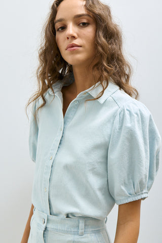 Melissa Nepton Azeli Denim Blouse