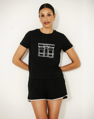 Brunette The Label Cafe Brunette Paris Tee