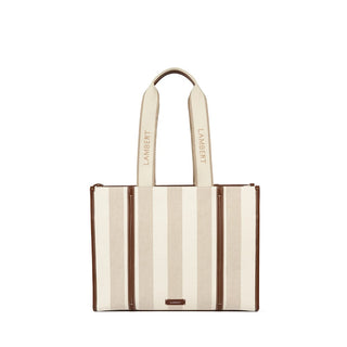 Lambert Erica Tote in Hazelnut Stripe