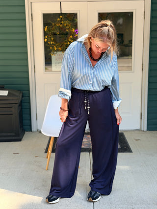 FRNCH Wells Wide Leg Pant
