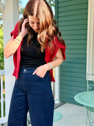 Yoga Denim Relaxed Dark Wash Mahina Jean