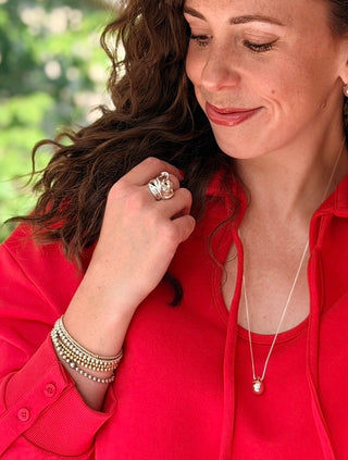 Pilgrim Inner Ring in Silver