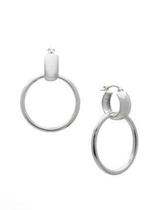 Sarah Mulder Ollie Earrings in Rhodium