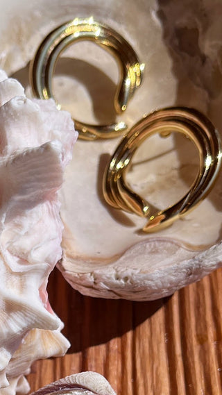 Sarah Mulder Gold Hiatus Earring