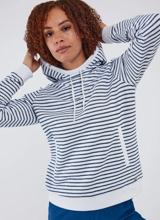 FIG Hampton Hoodie in Sail Stripe