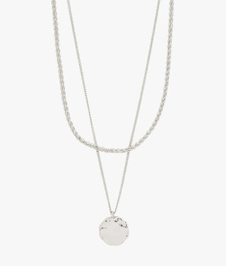 Pilgrim Declan 2-in-1 Silver Plated Necklace