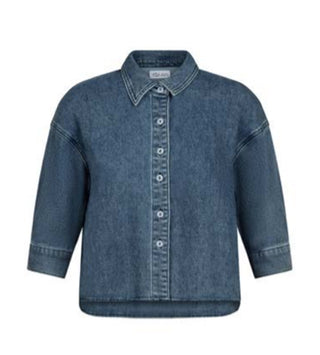 Yoga Denim Loose Featherweight Shirt