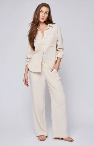 Gentle Fawn Sonia Button Down in Cream