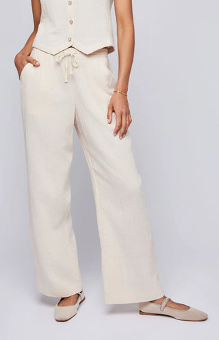 Gentle Fawn Alta Pant in Cream