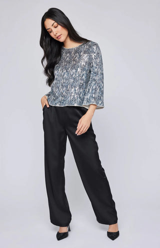 Gentle Fawn Jett Twilight Sequin Blouse