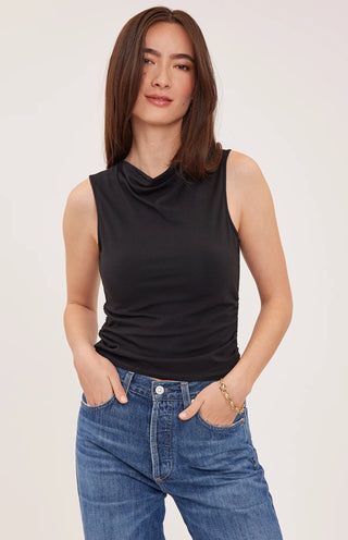 Gentle Fawn Indra Tank Top in Black