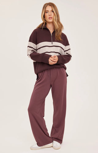 Gentle Fawn Milo Pant in Mulberry
