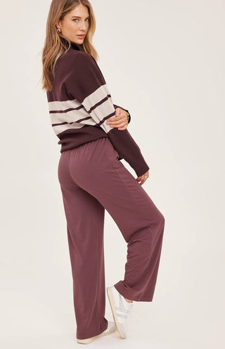 Gentle Fawn Milo Pant in Mulberry