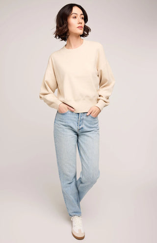 Gentle Fawn Alfie Pullover in Heather Oat