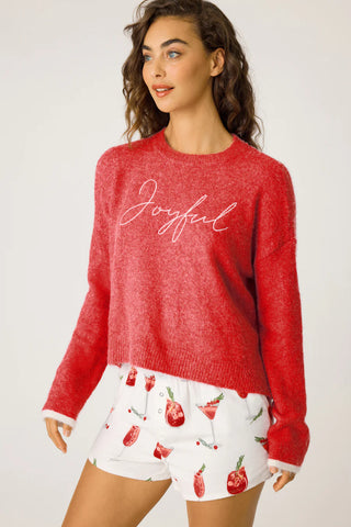 PJ Salvage Joyful Snuggle Sweater