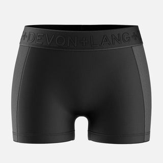 Devon + Lang Bria Boyshort in Black