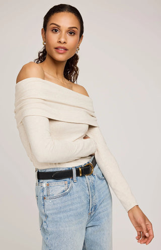 Gentle Fawn Charlize Top in Heather Oat