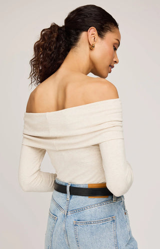 Gentle Fawn Charlize Top in Heather Oat