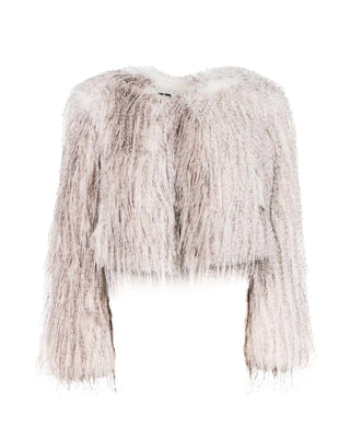 Freed The Anna Coat in Cream Ostrich
