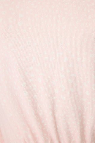 PJ Salvage Light Pink Leopard Robe