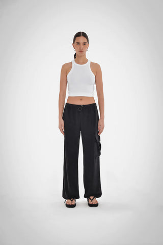 Paper Label Trixie Terry Cargo Pant