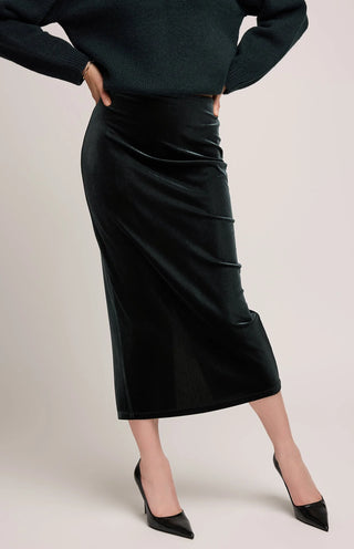 Gentle Fawn Wintergreen Dahlia Velvet Skirt