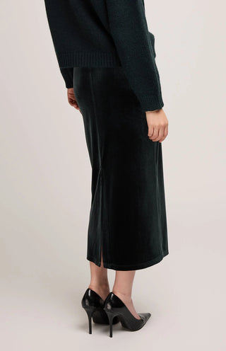 Gentle Fawn Wintergreen Dahlia Velvet Skirt