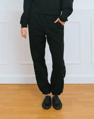Brunette the Label Studded Bubble Joggers