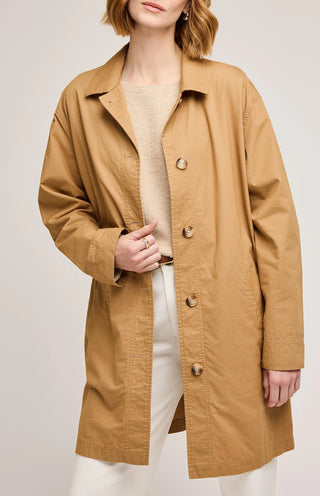 Gentle Fawn Lark Cotton Twill Trench