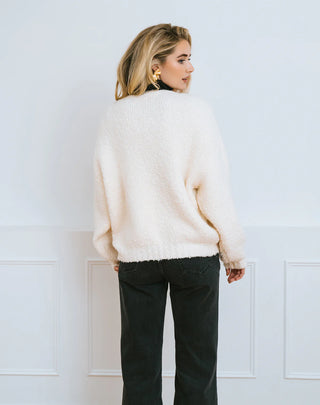 Brunette the Label Elsa Bow Cardigan