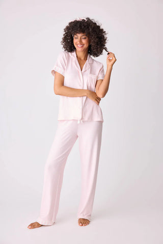 PJ Salvage Light Pink Leopard PJ Set