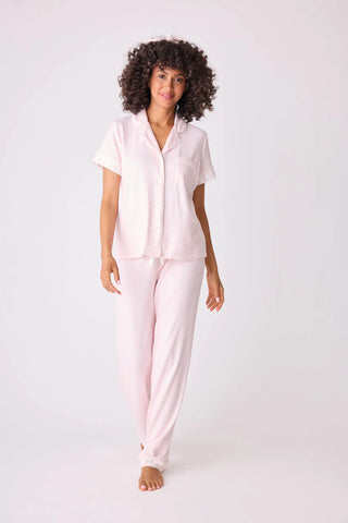 PJ Salvage Light Pink Leopard PJ Set