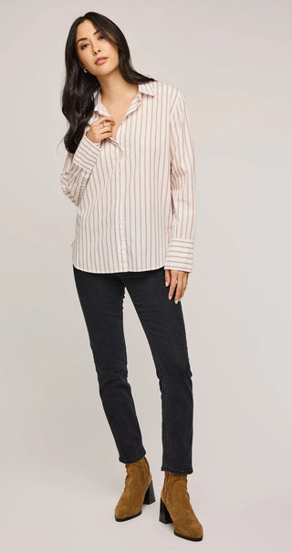 Gentle Fawn Valencia Pinstripe Button Down