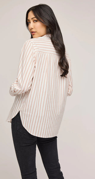 Gentle Fawn Valencia Pinstripe Button Down