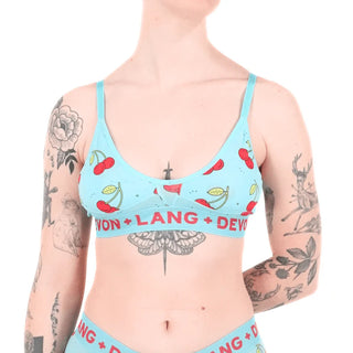 Devon + Lang Bria Bralette in Cherries