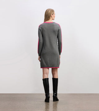 Hatley Contrast Trim Sweater Dress