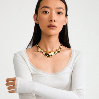 Pilgrim "Be Free" Gold Statement Necklace
