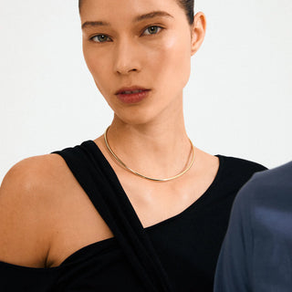 Pilgrim Gold Plated Charm Choker Necklace