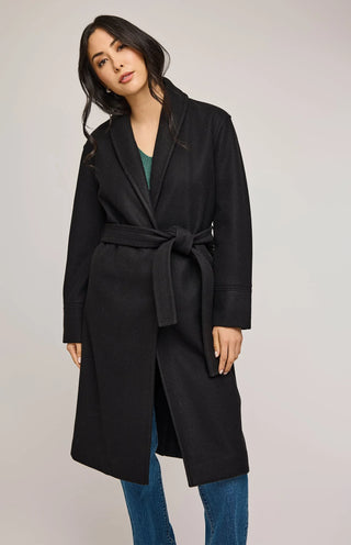 Gentle Fawn Bennet Coat in Black